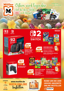 Müller Prospekt - Tolle Angebote zu Ostern entdecken