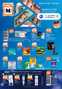Müller Prospekt - Angebote ab 20.04.