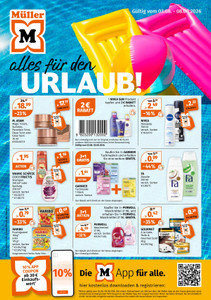 Müller Prospekt - Angebote ab 03.08.