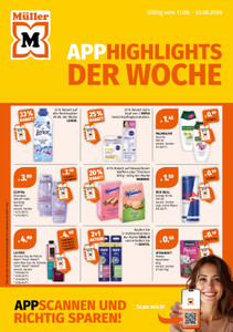 Müller Prospekt - App Highlights