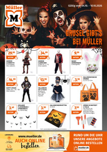 Müller Prospekt - Halloween 2026