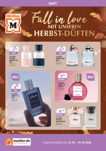 Müller Prospekt - Herbstliche Duft-Highlights