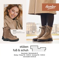 stüben fuß & schuh Prospekt - Semler Herbst/Winter 2025