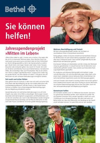 Bethel Stiftung Prospekt - Angebote ab 23.05.