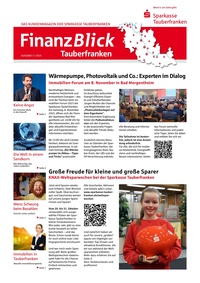 Sparkasse Prospekt - Finanzblick