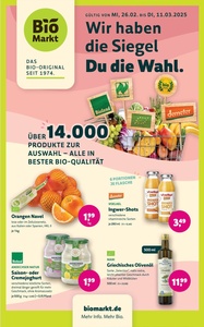 Denns BioMarkt Prospekt - Bio-Angebote