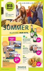 BioMarkt Prospekt - Festival Summer