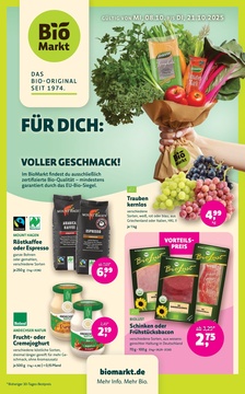 BioMarkt Prospekt - Angebote ab 08.10.