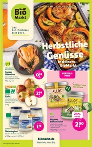 BioMarkt Prospekt - Herbstliche Genüsse