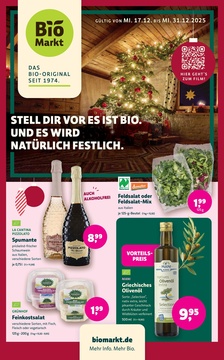 BioMarkt Prospekt - Angebote Weihnachten - Seite 1