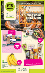 BioMarkt Prospekt - Angebote ab 22.04.