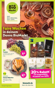 BioMarkt Prospekt - Angebote ab 09.09. - Seite 1