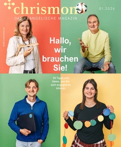 chrismon Prospekt - Gemeinschaftswerk der Evangelischen