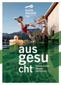 Kleinwalsertal Tourismus Prospekt - Angebote ab 29.11.