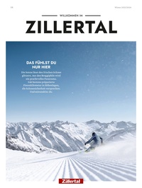 Zillertal Tourismus Prospekt - Angebote ab 25.10.