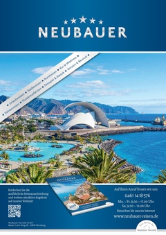 Neubauer Touristik Prospekt - Angebote ab 01.11. - Seite 1