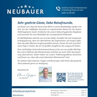 Neubauer Touristik Prospekt Seite 2