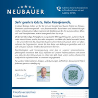 Neubauer Touristik Prospekt Seite 2