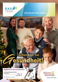 RAS-Team Prospekt - Schenken Sie Gesundheit