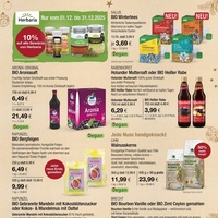 Vitalia Prospekt - Weihnachtsbäckerei Angebote