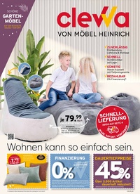 Möbel Heinrich Prospekt - Clevva - Wohnen kann so einfach sein. C05/25