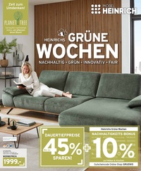 Möbel Heinrich Prospekt - Grüne Wochen