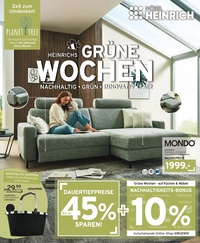 Möbel Heinrich Prospekt - Grüne Wochen