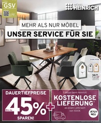Möbel Heinrich Prospekt - Möbel Heinrich