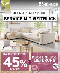 Möbel Heinrich Prospekt - GSV / Mehr als nur Möbel