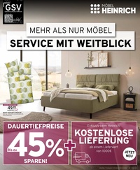 Möbel Heinrich Prospekt - Service mit Weitblick