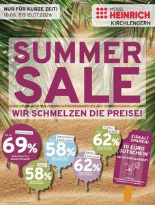 Möbel Heinrich Prospekt - Summer Sale