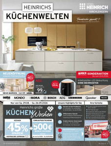 Möbel Heinrich Prospekt - Küchen