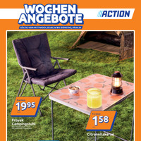 Action Prospekt - Angebote für den Camping-Urlaub Angebote