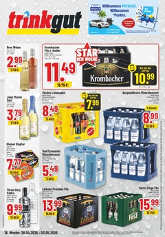trinkgut Prospekt - Angebote ab 28.04.