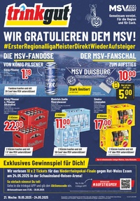 trinkgut Prospekt - Angebote ab 19.05.