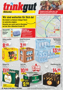 trinkgut Prospekt - Angebote ab 16.06.