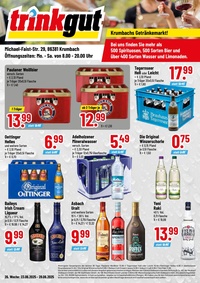 trinkgut Prospekt - Angebote ab 23.06.
