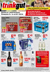 trinkgut Prospekt - Angebote ab 23.06.