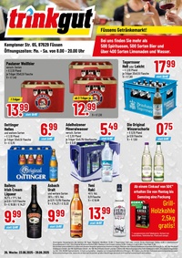 trinkgut Prospekt - Angebote ab 23.06.