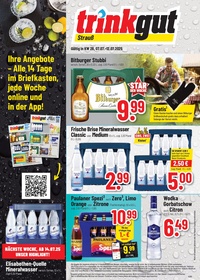 trinkgut Prospekt - Angebote ab 14.07.