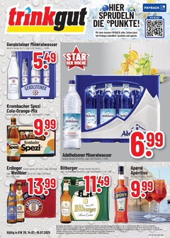 trinkgut Prospekt - Angebote ab 14.07.