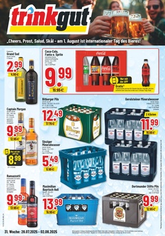 trinkgut Prospekt - Angebote ab 28.07.