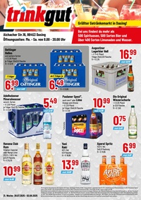 trinkgut Prospekt - Angebote ab 28.07.