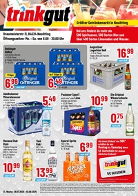 trinkgut Prospekt - Angebote ab 28.07.