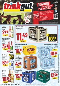 trinkgut Prospekt - Angebote ab 11.08.