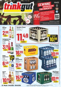 trinkgut Prospekt - Angebote ab 11.08.