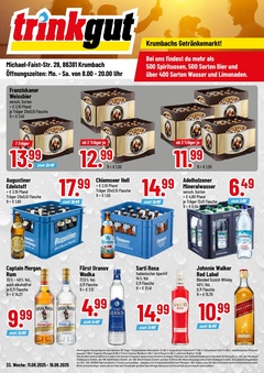 trinkgut Prospekt - Angebote ab 11.08.