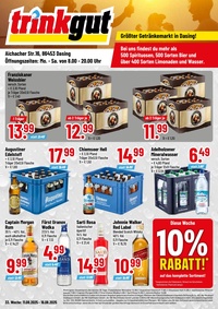 trinkgut Prospekt - Angebote ab 11.08.