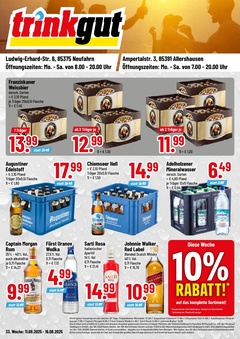trinkgut Prospekt - Angebote ab 11.08.