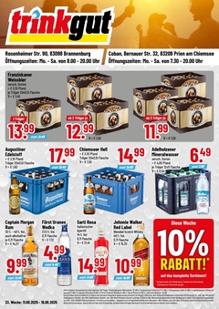 trinkgut Prospekt - Angebote ab 11.08.